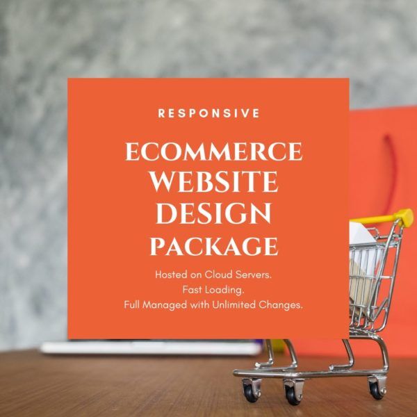 buy ecommerce website design package